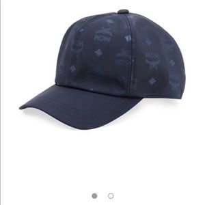 MCM U Logo Nylon Baseball Cap